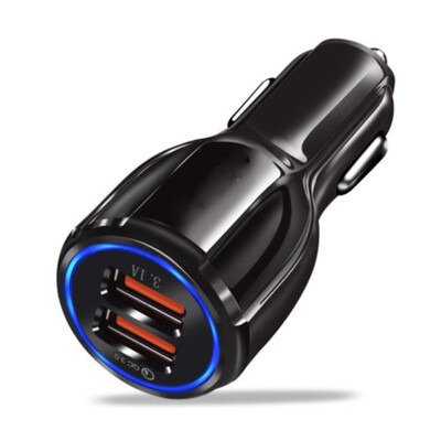 

Dual USB Car Charger Quick Charge 30 for IPhone Samsung XIAO MI HUA WEI