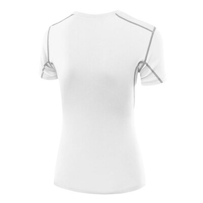 

Women Compression Tshirt Dry Quick Short Sleeve T-shirts Fitness Women Elastic nastics Slim Tight T-shirt