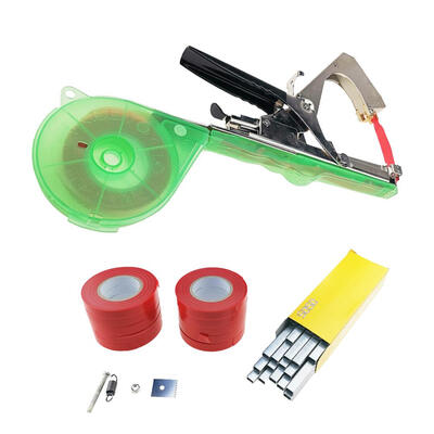 

Tying Machine Garden Plant Tapetool Tapener with 10 Rolls Tape Set for Vege