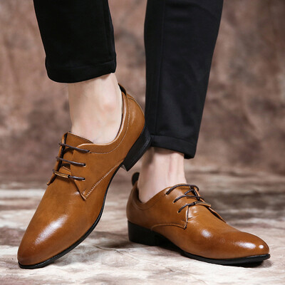

2019 summer mens shoes business dress shoes cross-border explosions casual shoes mens new trend fashion large size shoes