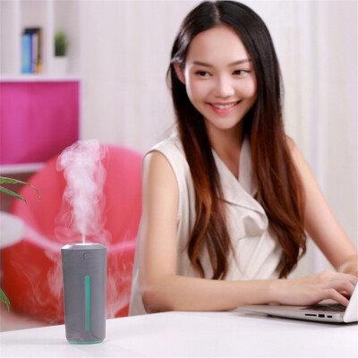 

〖Follure〗USB Car Humidifier Air Filter Freshener 7 Color Mood Light For HomeOfficeCar