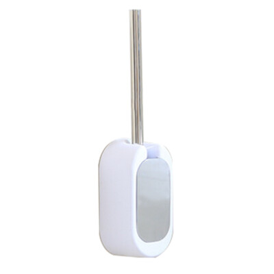 

Toilet Brush&Holder Compact Wall-Mounted Toilet Brush with Plating Stainless Steel Handle Quick Drying Holder Set
