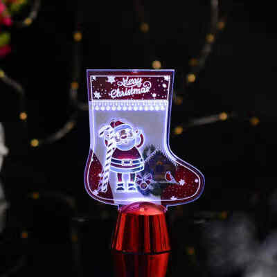 

New Hot 1PC Christmas Xmas LED Light Lamp Home Christmas Xmas Tree LED Light Home Decoration