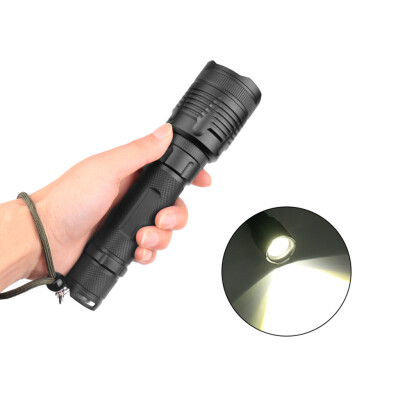 

Saidsome High Power LED Flashlight XHP70 2200LM Waterproof Zoom flashlight lamp