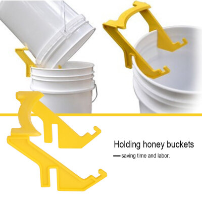 

Plastic Bee Honey Bucket Rack Frame Grip Holder Beekeeping Beekeepers Tool Beekeeping Honey Holder Bee Bucket Rack