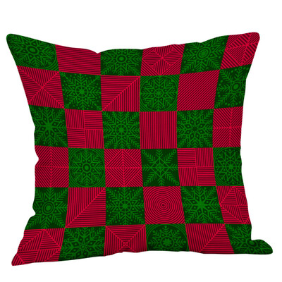 

Tailored Christmas Pillow Case Glitter Cotton Linen Sofa Throw Cushion Cover Home Decor