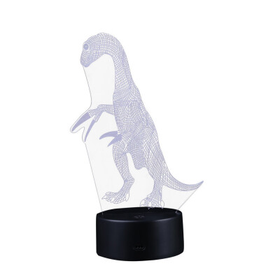 

〖Follure〗LED 3D Illuminated Lamp Optical Desk Dinosaur Night Light With 7 Color Changing