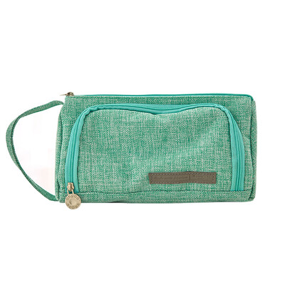 

Siaonvr Canvas Large Capacity Pencil Case Multifunctional Zipper School Portable Simple