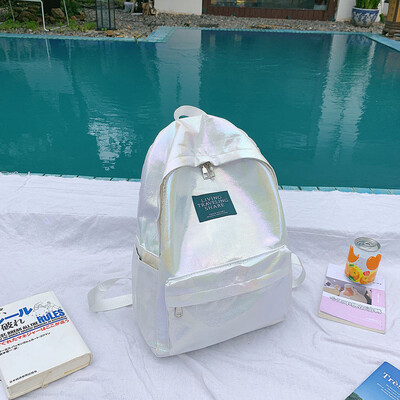 

Tailored Large Capacity Solid Color Waterproof Casual Backpack School Bag