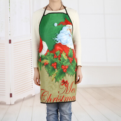 

Tailored Christmas Decoration Waterproof Apron Christmas Dinner Party Apron
