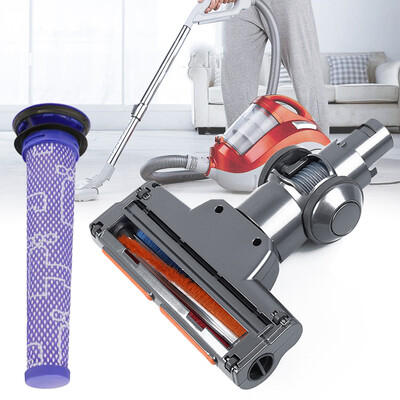 

1 Electric Floor Brush 1 Filter Replacement For Dyson V6 Vacuum Cleaner Parts