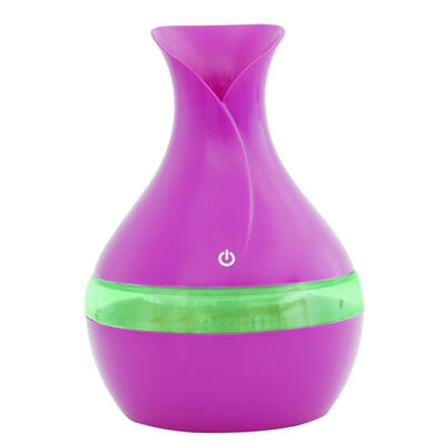 

300ml Air Humidifier Smart Touch 7 Color LED Night Light USB Aroma Diffuser