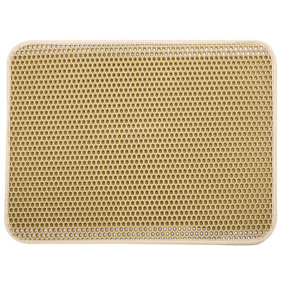

Household Portable Double-layer Cat Litter Padding Mat