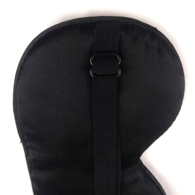 

Gobestart 1PC New Pure Silk Sleep Eye Mask Padded Shade Cover Travel Relax Aid