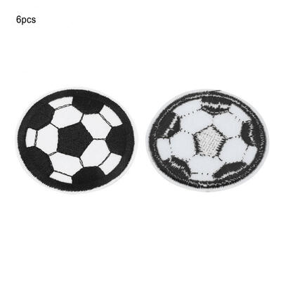 

Greensen Football Embroidered Patch DIY Decoration Clothing Iron Sew Sticker Applique Craft Accessories