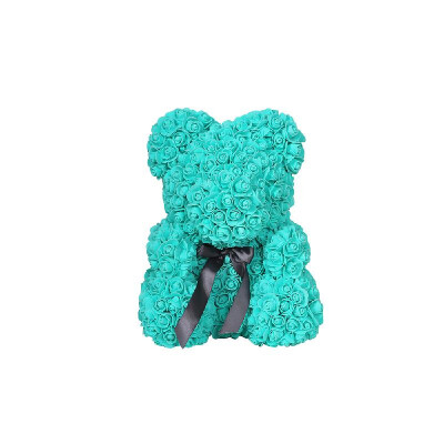 

Valentine Day Birthday Gift Artificial Roses Bear Home Wedding Party Decoration