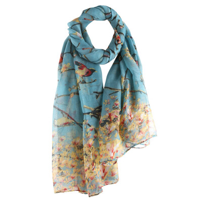 

Gobestart Women Printed Long Scarf Warm Wrap Shawl