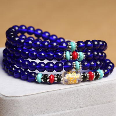 

Multicolor Crystal Bracelet Multi-Circle Bracelet Couple Accessories