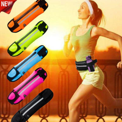 

Outdoor Sport Waterproof Waist Bum Bag Running Jogging Belt Pouch Zip Pack NEW