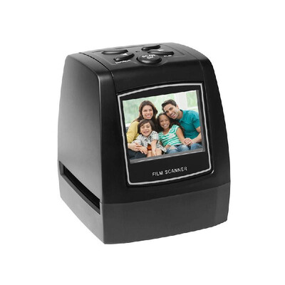 

Protable Negative Film Scanner 35mm 135mm Slide Film Converter Photo Digital Image Viewer with 24" LCD Build-in Editing Software