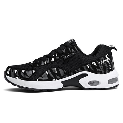 

New Vulcanized Shoes Men Air Cushion Sneakers Fashion Breathable Mesh Shoes Male Bounce Outdoor Trainers Zapatillas Hombre 2019