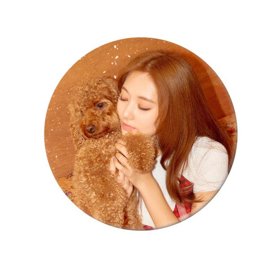 

KPOP TWIC New Album "Fancy You" Customized Personalized Round Tinplate Badge Super Cute Bag Pendant Accessories Hot Gift for Fan