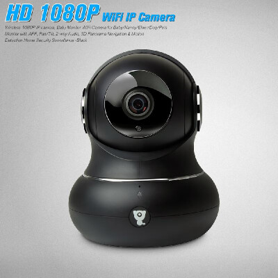 

Wireless 1080P IP camera Baby Monitor WiFi Camera for BabyNannyElderDogPets Monitor with APP PanTilt 2-way Audio 3D Panor