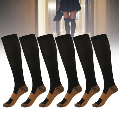 

Copper Compression Socks 20-30mmHg Graduated Support Mens Womens