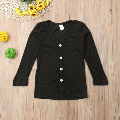 

Cute Toddler Kid Baby Boy Girl Knitted Sweater Cardigan Coat Long Sleeve Tops