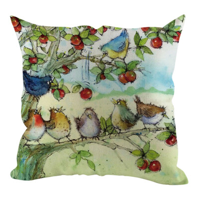 

Tailored Christmas Pillow Cover Pillowcases Decorative Sofa Cushion Cover Home Decoration