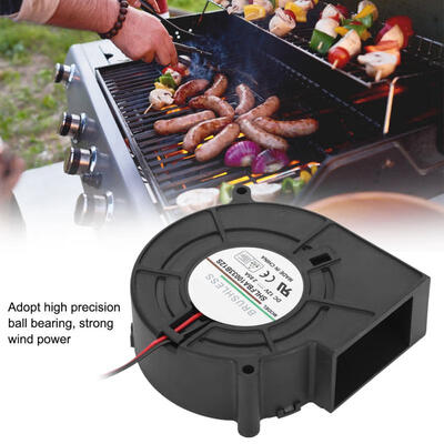 

Greensen 12V 285A BBQ Fan Air Blower for Barbecue Picnic Camping Fire Charcoal Starter