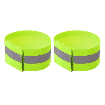 

Reflective Bands for Wrist Arm Ankle Leg High Visibility Reflective Running Gear Safety Riding Belt Wrist Leg Straps for Men&W