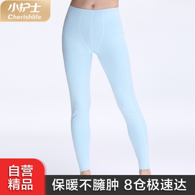 

Little nurse warm pants men&women de velvet double warm leggings thick autumn pants fresh water green 160S