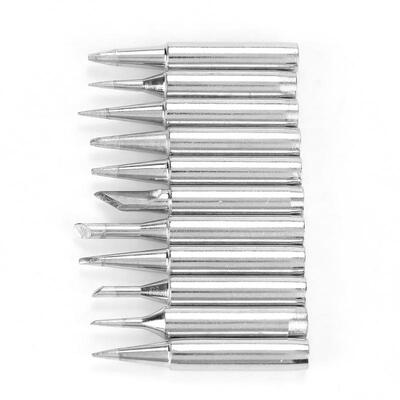 

Greensen 11pcs Lead-Free Soldering Iron Tips Set for 936 Welding Station Tool Kits