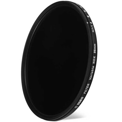 

DEBO 86mm Diameter Camera ND-X Filter Lens for Photographer Shutterbug