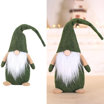 

Standing Faceless Doll Santa Christmas Doll Children Gift Window Decor