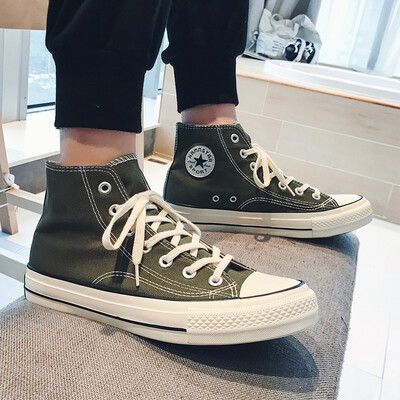 

Mens Shoes Summer Harbour Wind Fashion Leisure High-upped Canvas Board Shoes Personality Autumn Increase