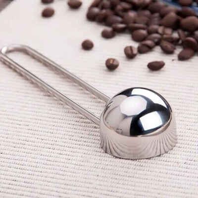 

Coffee Tea Spice Measure Scoop Ice Stirring Spoon Paddle Pop Stainless Steel Long Handle