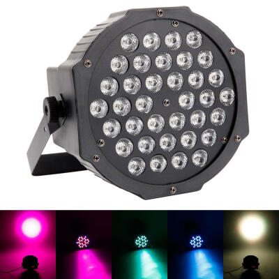 

Ktaxon 36W 36-LED RGB Auto Sound Control DMX512 High Brightness Mini DJ Bar Stage Party Parcan Light Black