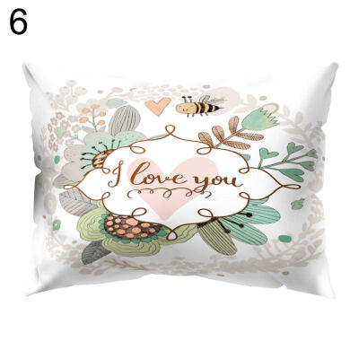 

Cartoon Bear Rabbit Throw Pillow Protector Case Cushion Cover Bedding Articles