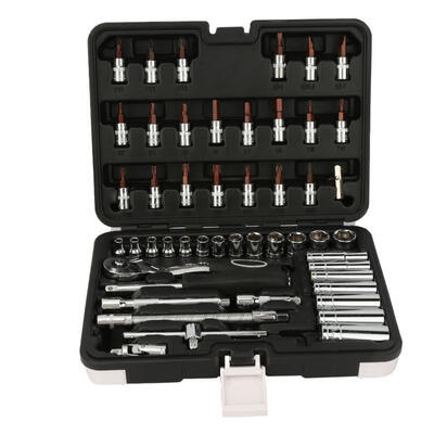 

Greensen 53pcs Ratchet Socket Wrench Bit Professional Repairing Kit Hand Tool Set