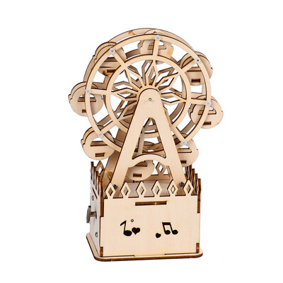 

Interesting Scientific Experiment Technology Small-scale Manufacturing Handmade Material Ferris Wheel Music Model