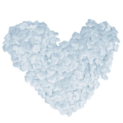 

100Pcs Wedding Valentines Day Decor DIY Petals Heart Shape Confetti Party Supply