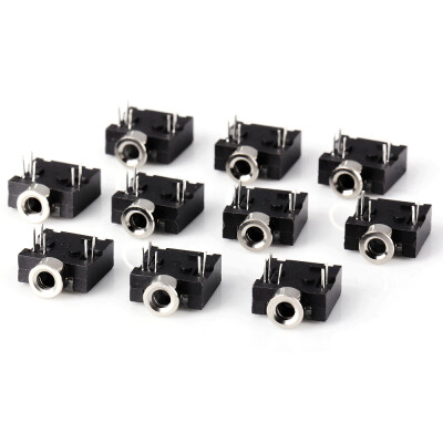 

ST103C06 25mm DIY Earphone Plugs Connectors DC 30V 03A for Electronic Device - 10PCS