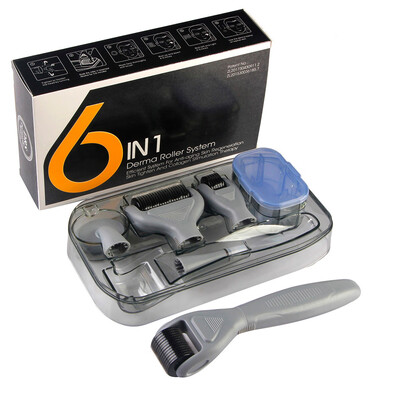 

〖Follure〗Anti-wrinkle Acne Scar Scalp Hair Loss Repair Treatment 6in1 Micro-Needle Face B