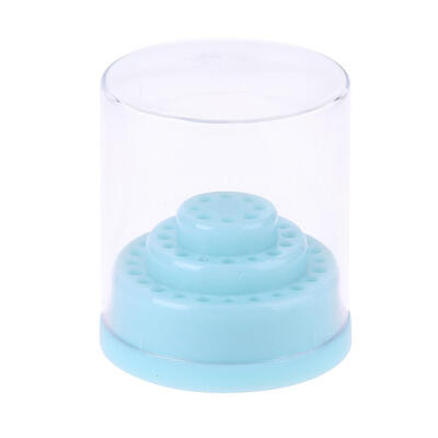 

48 Holes Nail Drill Bits Holder Stand Display Box Organizer Manicure Tool