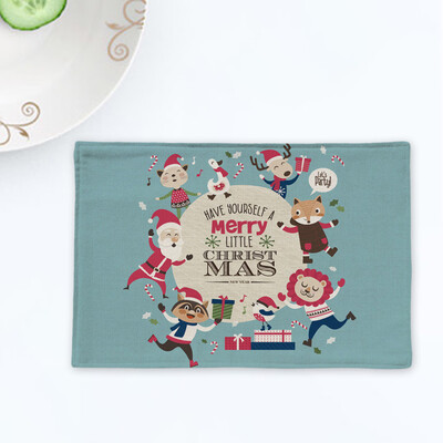 

Toponeto Christmas Ddecorations Restaurant Hotel Creative Household Goods Table Mat