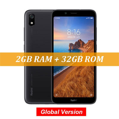 

Global Version Xiaomi Redmi 7A 2GB 32GB 545 Inch Snapdragon 439 Octa Core Mobile Phone 12MP Camera 4000mAh Smartphone - EU Plug