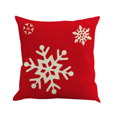 

Tailored Merry Christmas Cushion Cover Square Pillow Case Home Decor