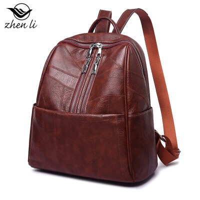 

New PU leather shoulder bag female European&American style simple pleated handbags fashion travel bag